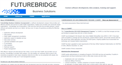 Desktop Screenshot of futurebridge.net